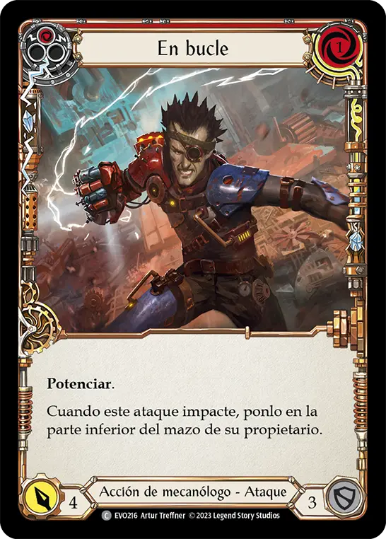 Card: Under Loop (red)