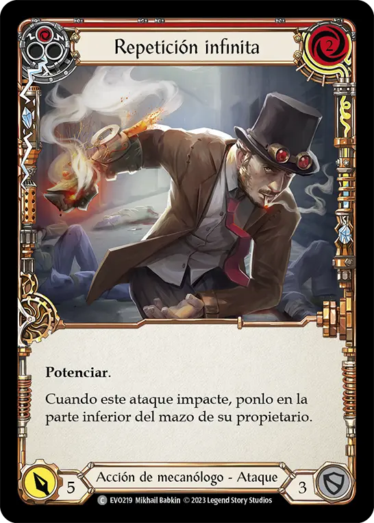 Card: Over Loop (red)