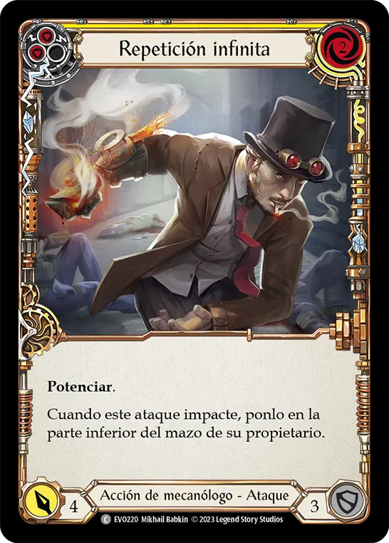 Card: Over Loop (yel)