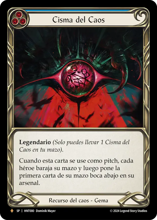 Card: Schism of Chaos (blu)