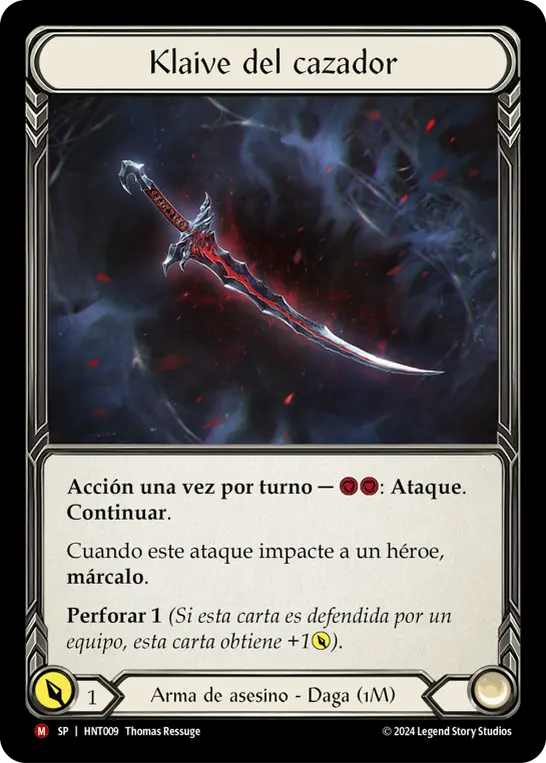 Card: Hunter's Klaive