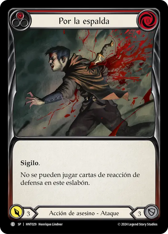 Card: Back Stab (red)
