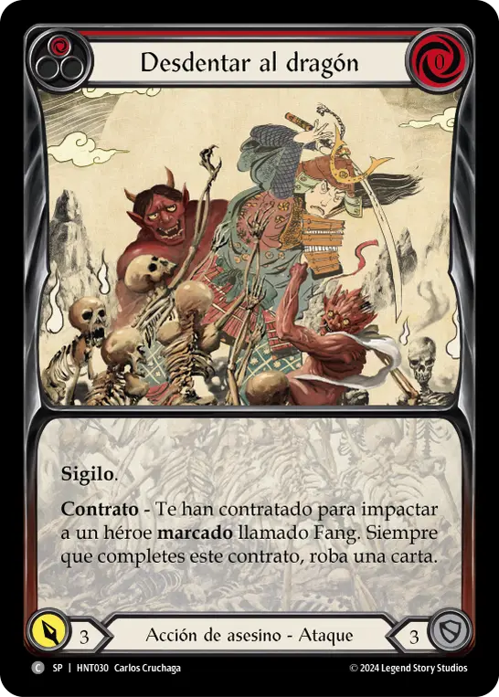 Card: Defang the Dragon (red)
