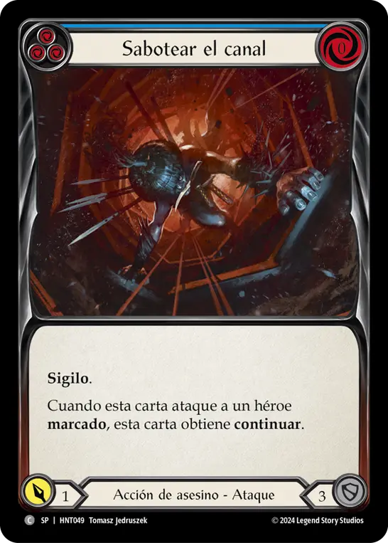 Card: Scuttle the Canal (blu)