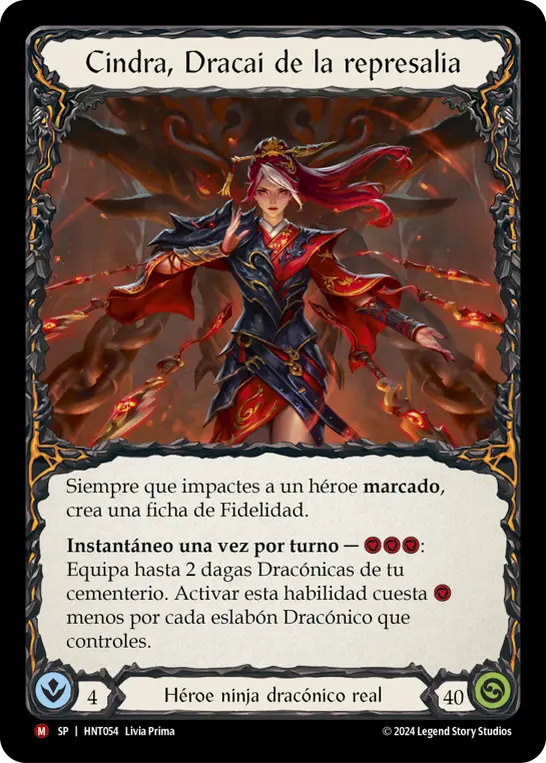 Card: Cindra, Dracai of Retribution