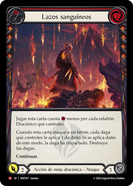 Card: Blood Runs Deep (red)