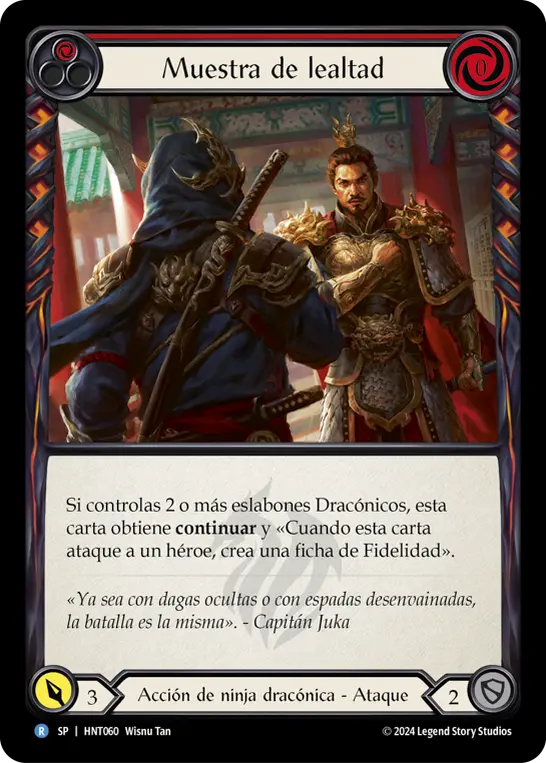 Card: Display Loyalty (red)