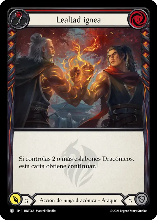 Card: Lava Vein Loyalty (red)