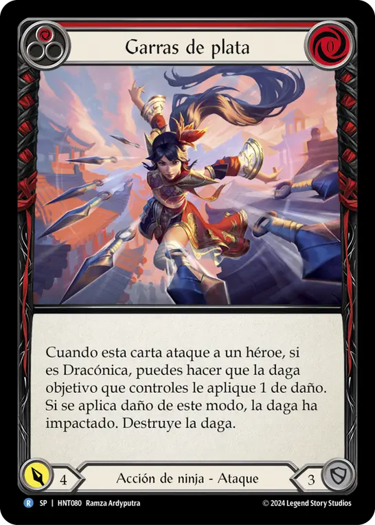 Card: Silver Talons (red)