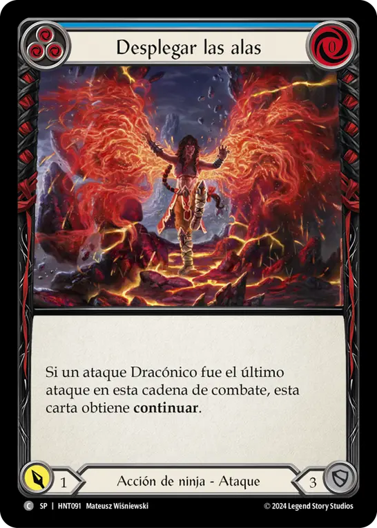 Card: Grow Wings (blu)