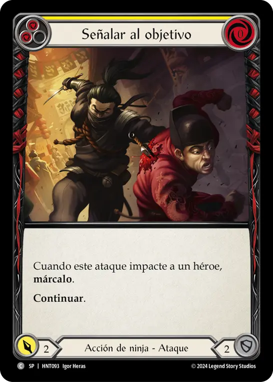 Card: Tag the Target (yel)