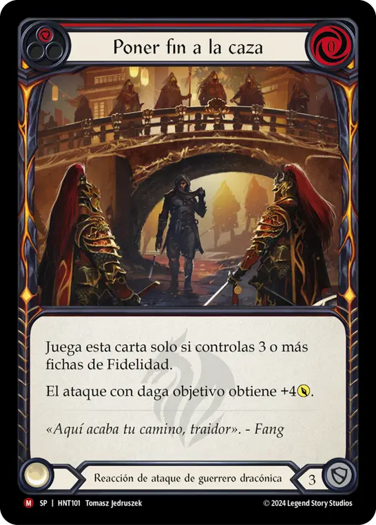 Card: Hunt's End (red)