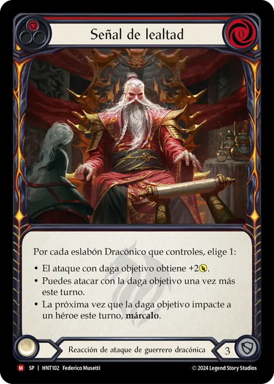 Card: Long Whisker Loyalty (red)