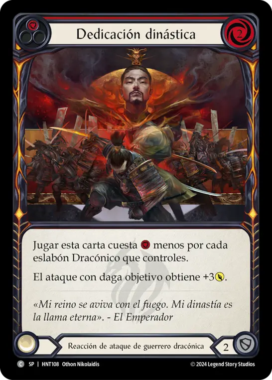 Card: Dynastic Dedication (red)