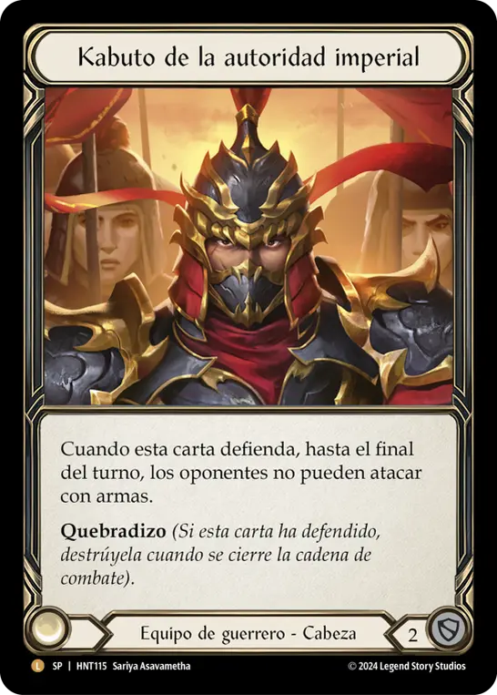 Card: Kabuto of Imperial Authority