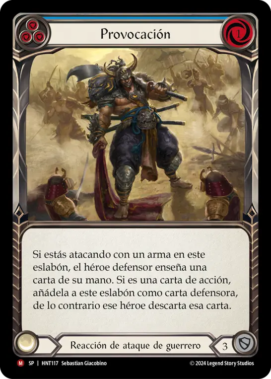 Card: Provoke (blu)