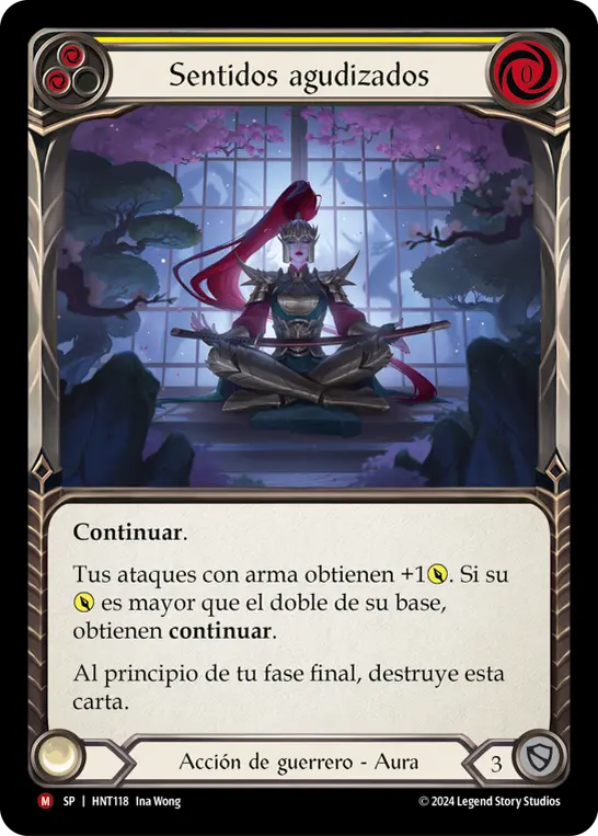 Card: Sharpened Senses (yel)