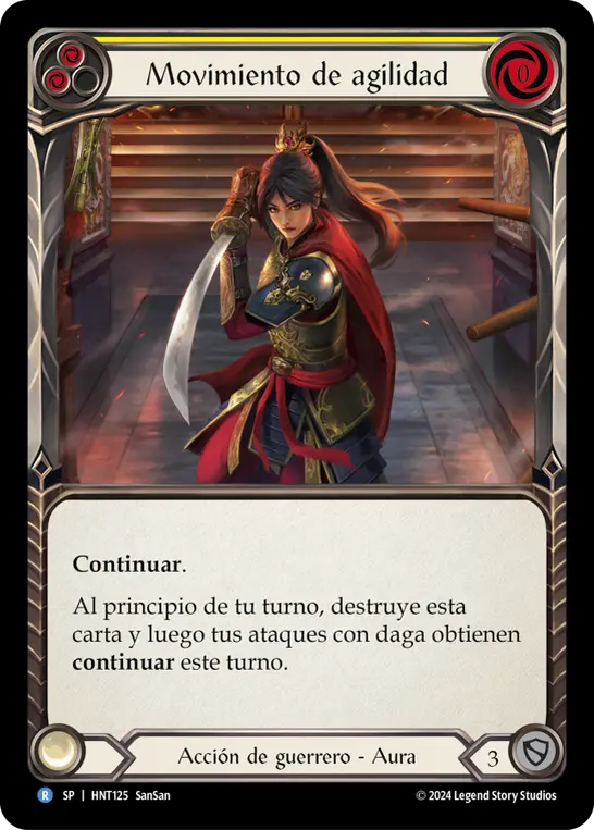 Card: Agility Stance (yel)