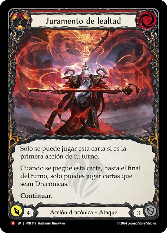 Card: Oath of Loyalty (red)