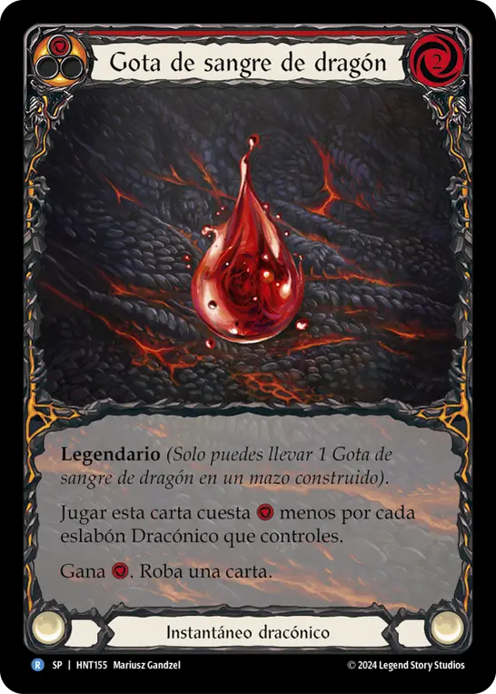 Card: Drop of Dragon Blood (red)