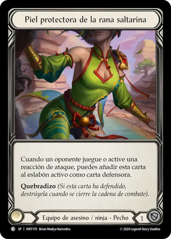 Card: Leap Frog Slime Skin
