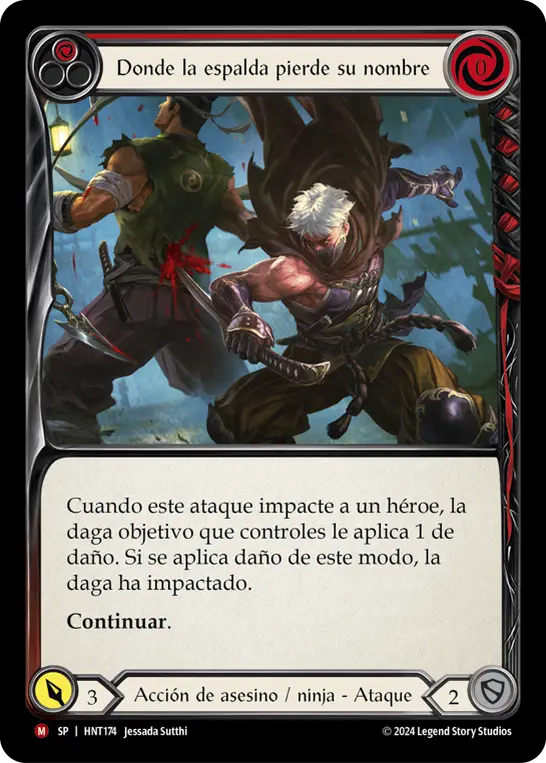 Card: Pain in the Backside (red)