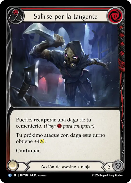Card: Up Sticks and Run (red)