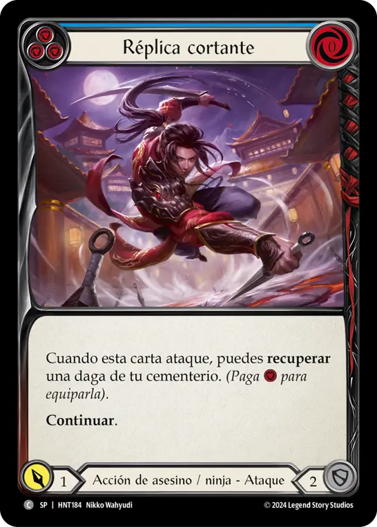 Card: Pick Up the Point (blu)