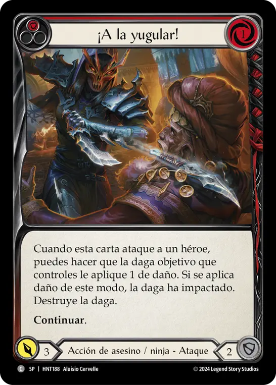 Card: Throw Yourself at Them (red)