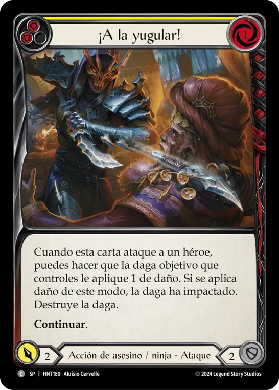 Card: Throw Yourself at Them (yel)