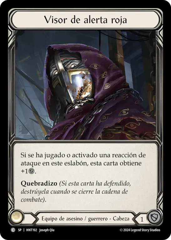 Card: Red Alert Visor