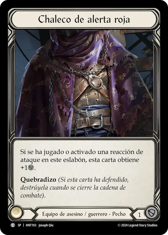 Card: Red Alert Vest