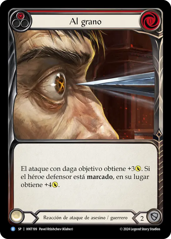 Card: To the Point (red)