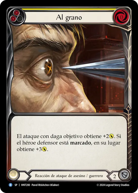 Card: To the Point (yel)