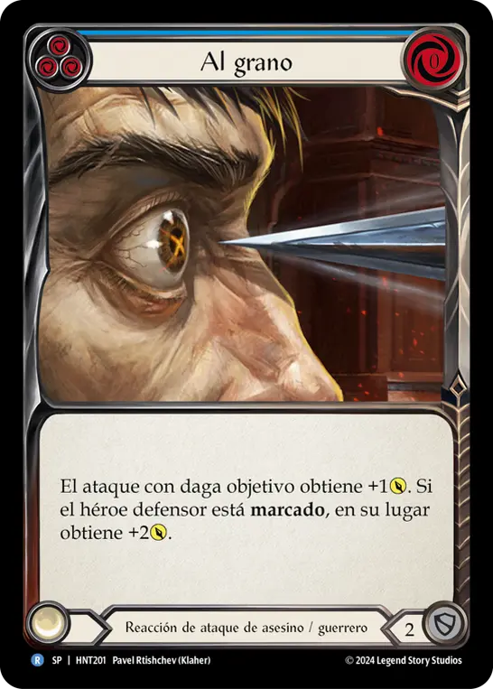 Card: To the Point (blu)