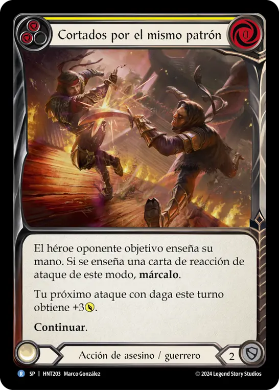 Card: Cut from the Same Cloth (yel)