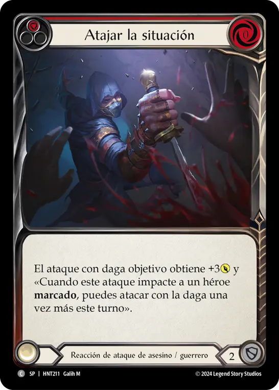 Card: Take a Stab (red)