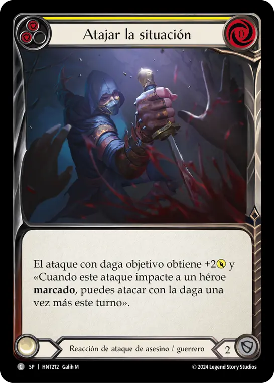 Card: Take a Stab (yel)