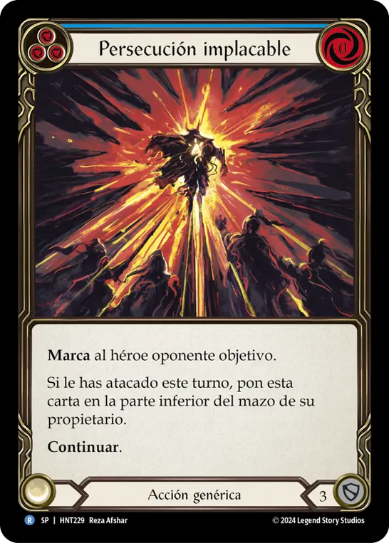 Card: Relentless Pursuit (blu)