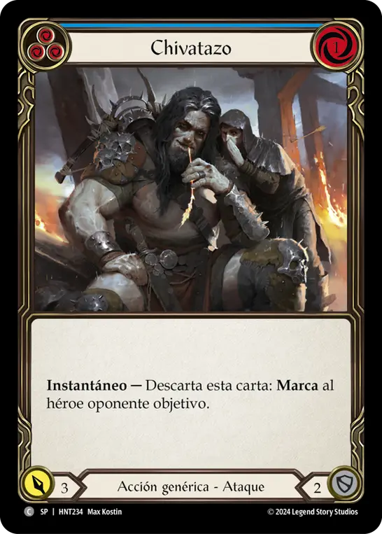 Card: Tip-Off (blu)