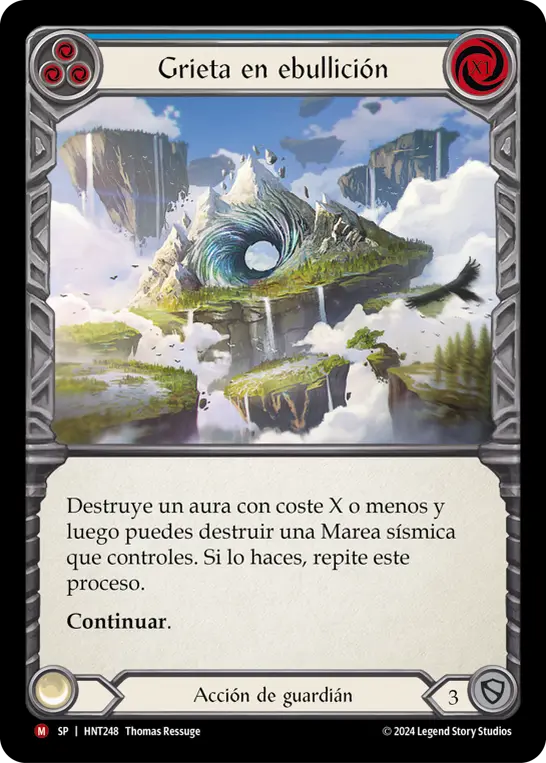 Card: Roiling Fissure (blu)