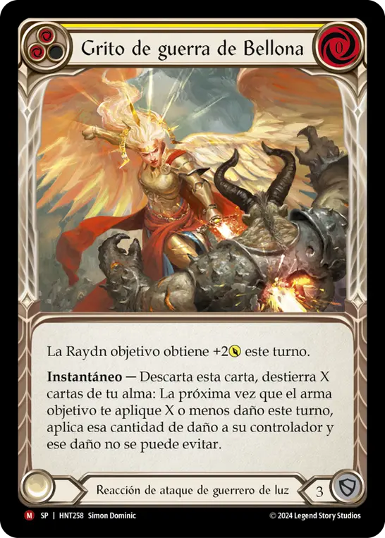 Card: War Cry of Bellona (yel)