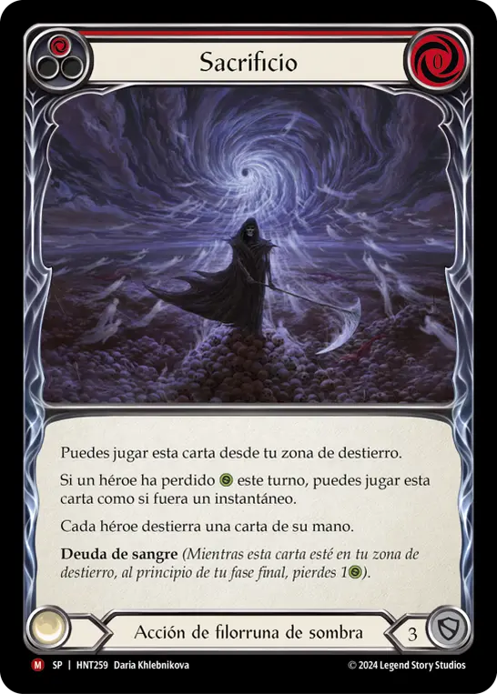 Card: Cull (red)