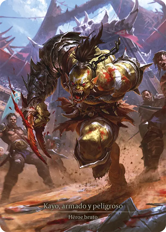 Card: Kayo, Armed and Dangerous