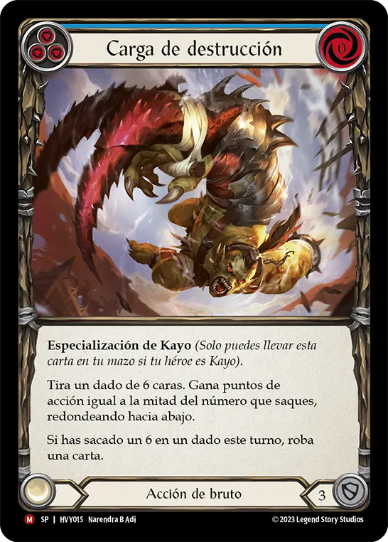 Card: Reckless Charge (blu)