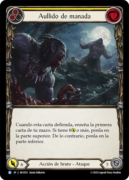 Card: Pack Call (yel)