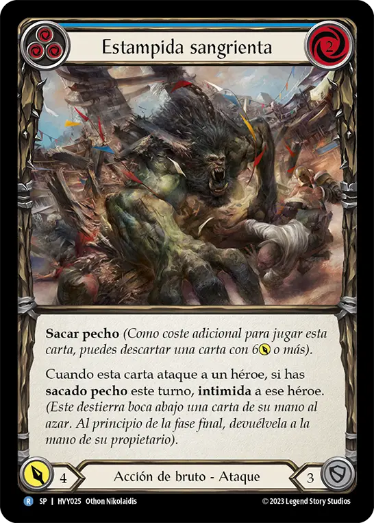 Card: Rawhide Rumble (blu)