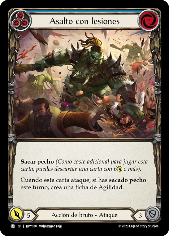 Card: Assault and Battery (blu)