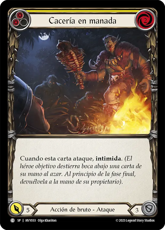 Card: Pack Hunt (yel)