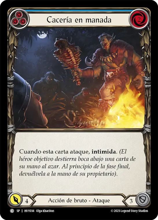 Card: Pack Hunt (blu)